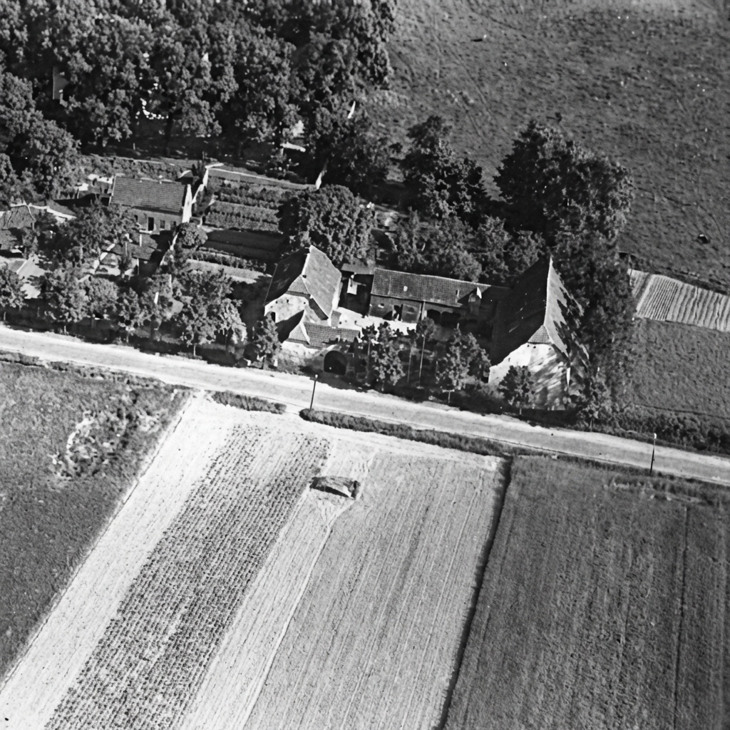Historische Luftaufnahme Gut Keuschhof 1930